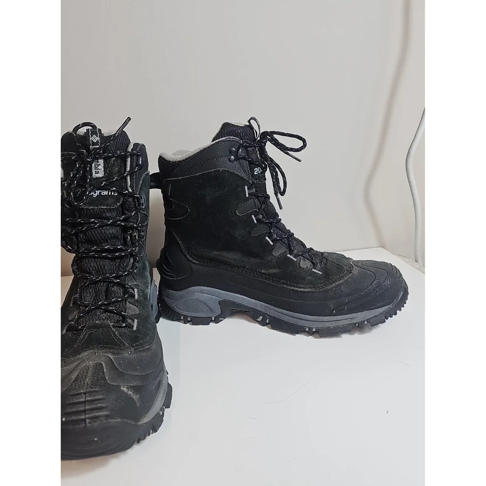 Columbia Boots Mens Size 12 Bugaboot Plus III Omni-Heat  Black  BM5110-010